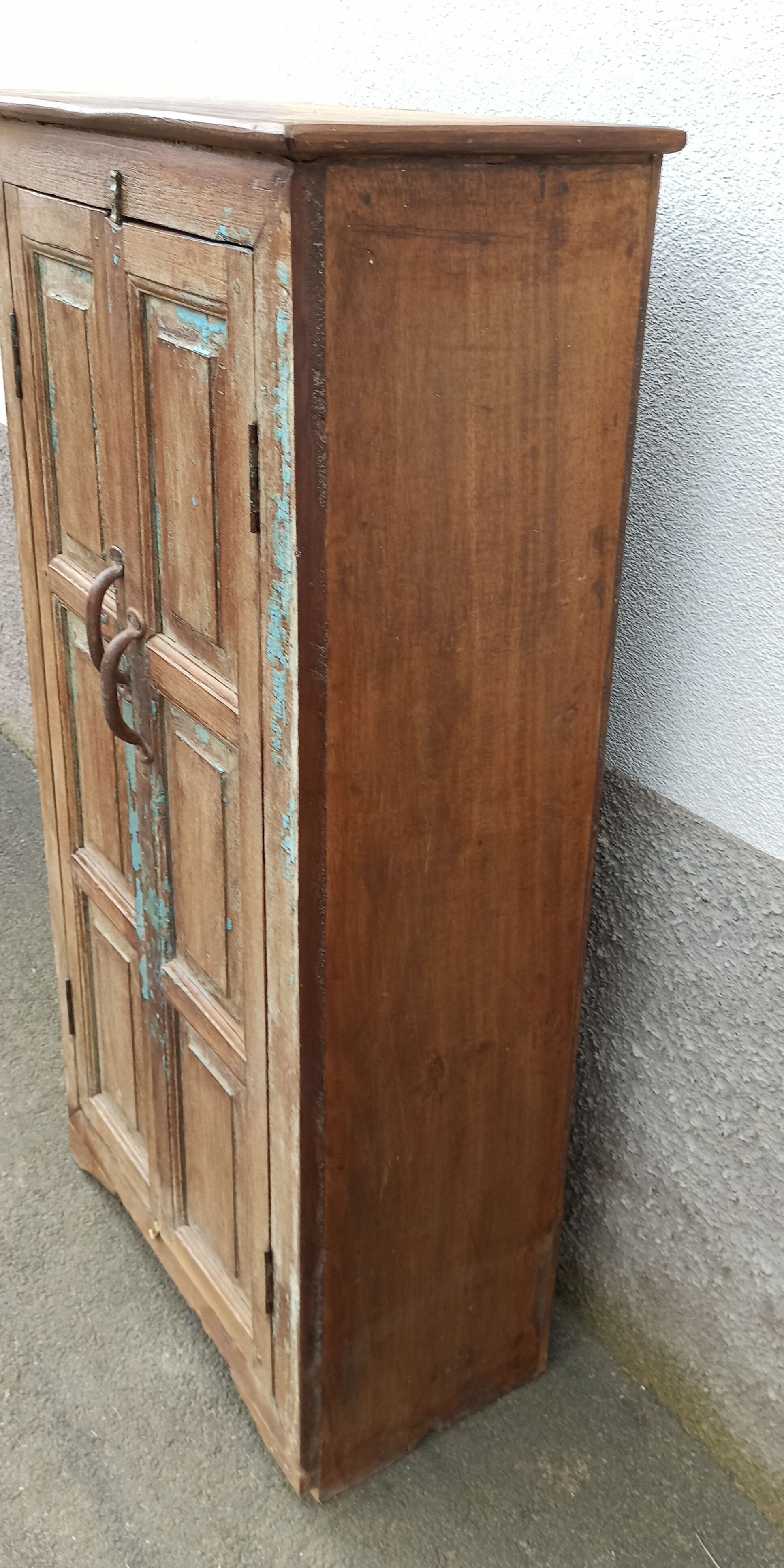 Old wooden wardrobe