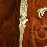 Mahogany chest of drawers, Louis XV style – 1st part of the 20th century