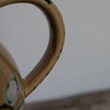 Water pitcher vase old décor daisies