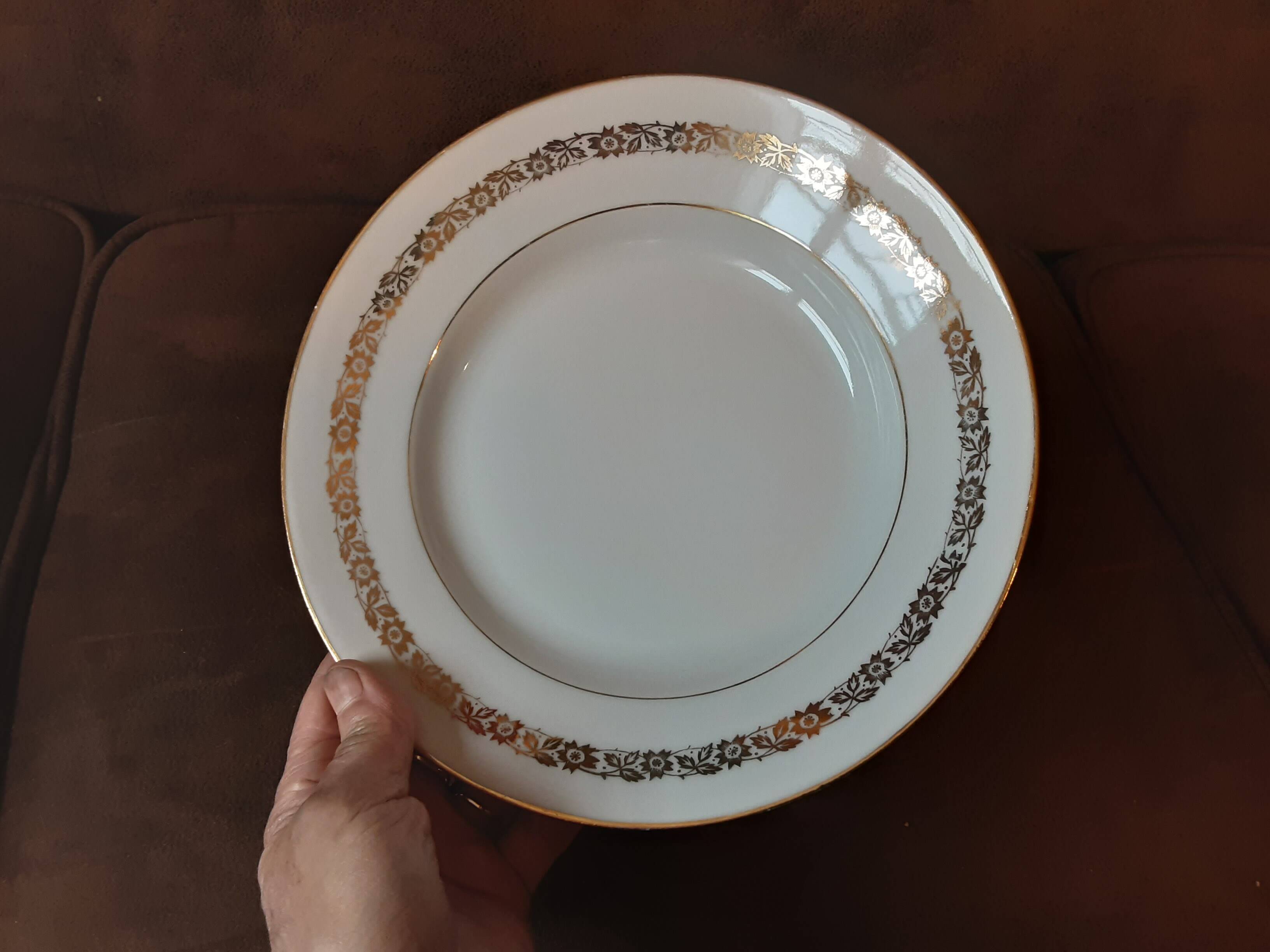 Set of 4 deep plates P F C