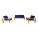 Vintage scandinavian sofa set, 1970s