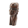 Wooden woman bust