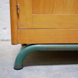 Vintage school library cabinet