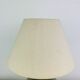 Vintage stoneware globe lamp