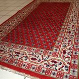 Vintage persian carpet seraband handmade 93cm x 162cm 1970s, 1c767