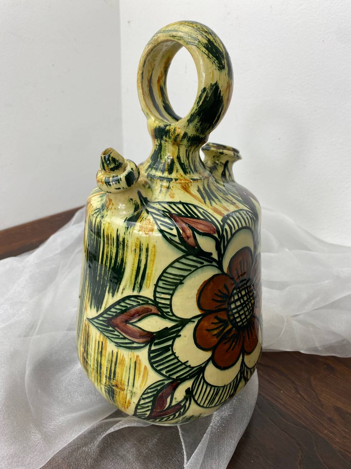 Old ceramic goat/jug