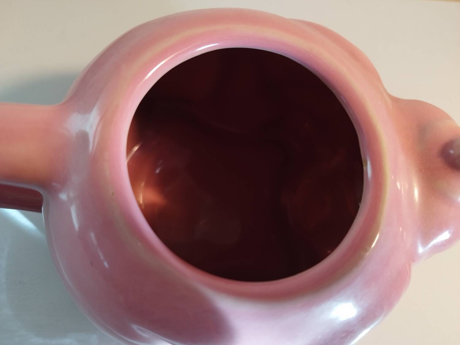 Théière éléphant rose