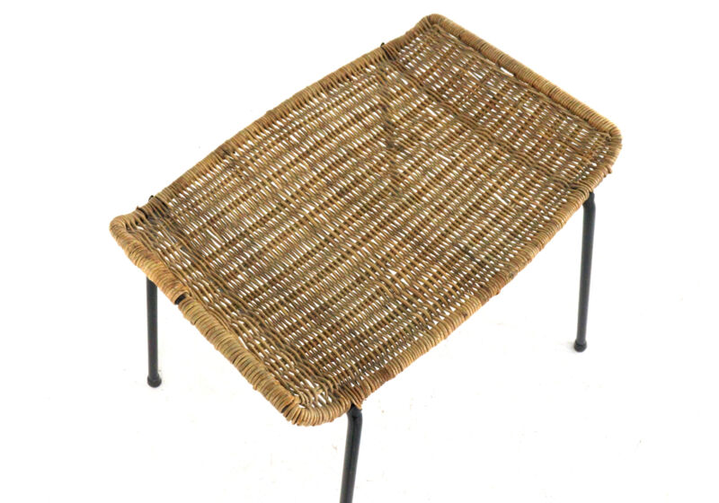 Gian Franco Legler footstool - vintage - mid century modern