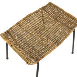 Gian Franco Legler footstool - vintage - mid century modern