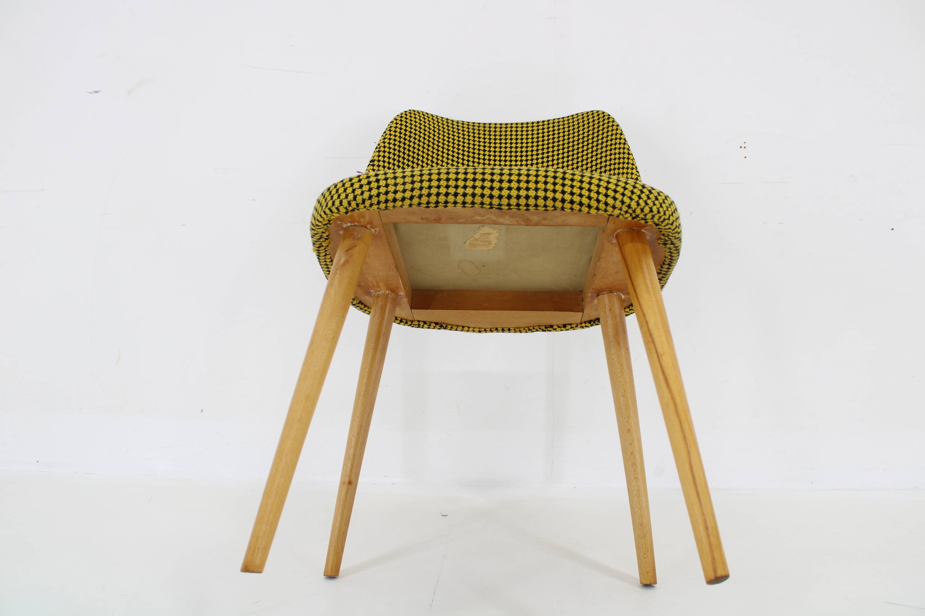 1960s Oswald Haerdtl ,Set of 4 Dining Chairs by TON, Czechoslovakia