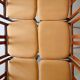 Set of 6 Scandinavian Teak Chairs with Yellow Seats