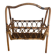 Bamboo and rattan magazine rack, 1960s