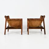 Set of 2 Safari Armchairs by Carlo Hauner for Forma, 1970s
