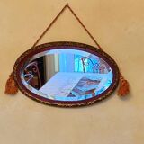 Oval mirror - Art Deco period - 1920