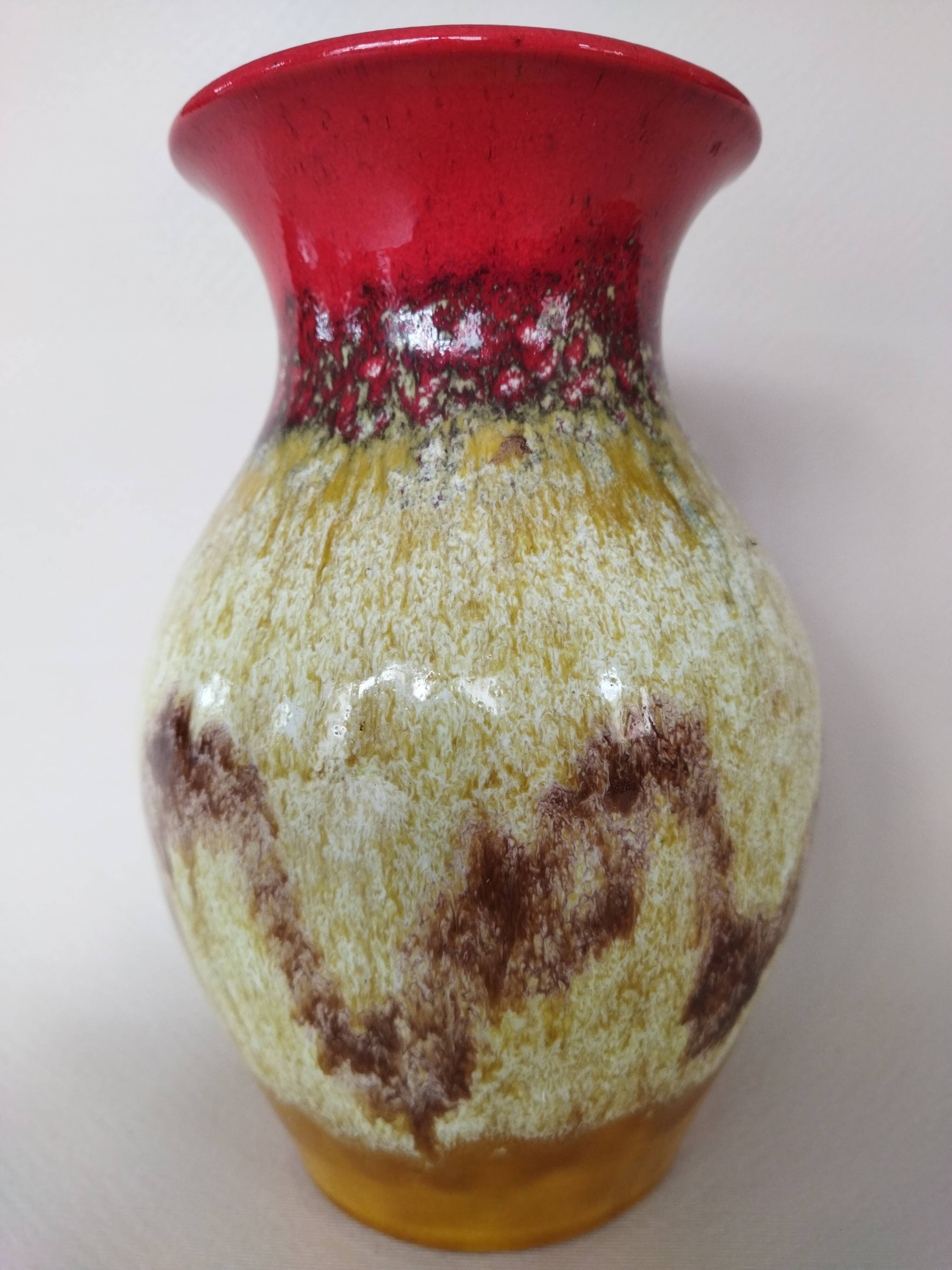 Vase Ü-Keramik W. Germany