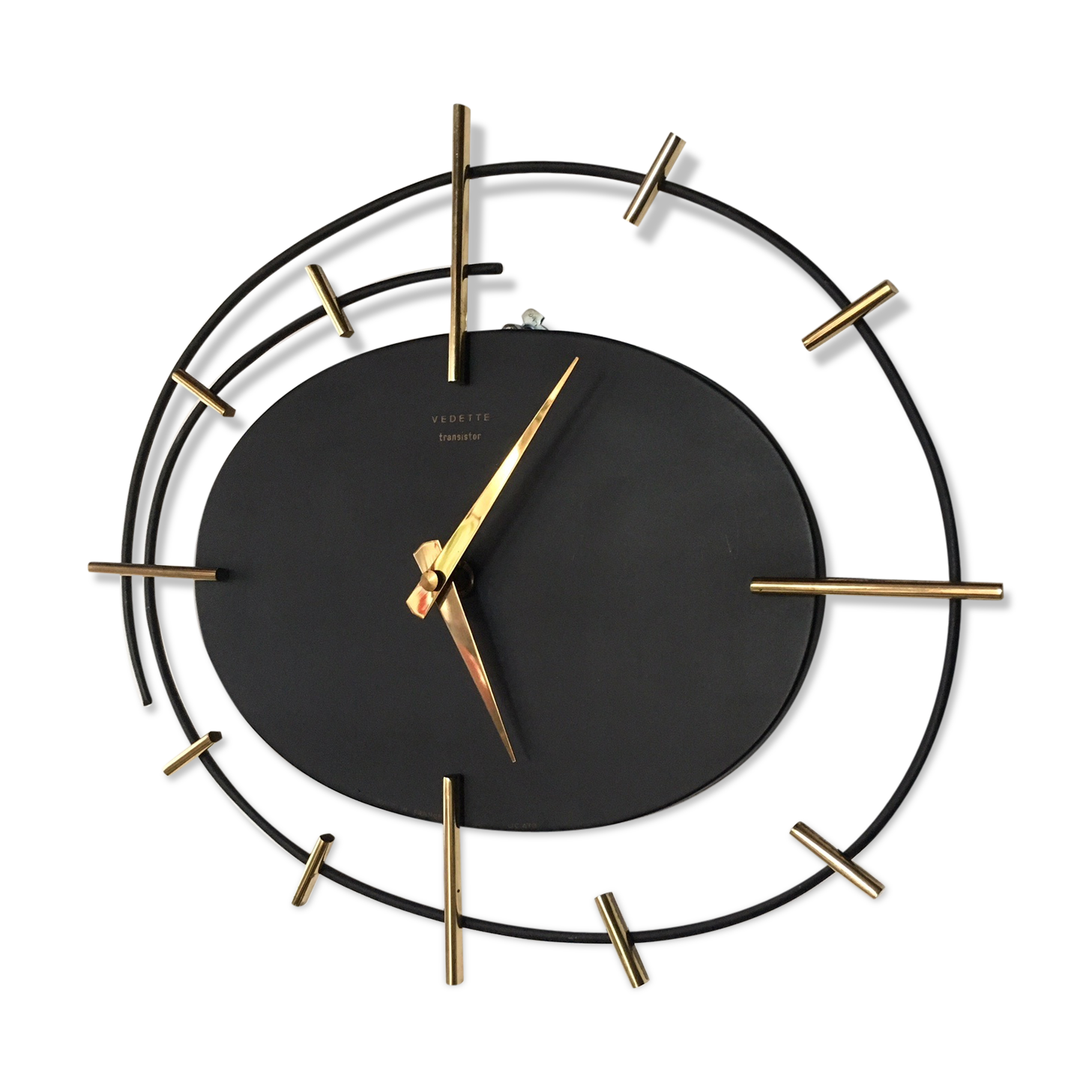 Pendule française deisgn atomique 1950