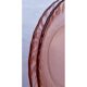 Saladiers en verre rose