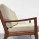 3-Seater Senator Sofa in Leather and Teak by Ole Wanscher for Cado, 1977