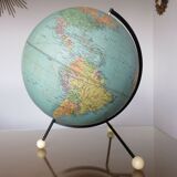 Terrestrial globe Taride 42 centimeters year 1965