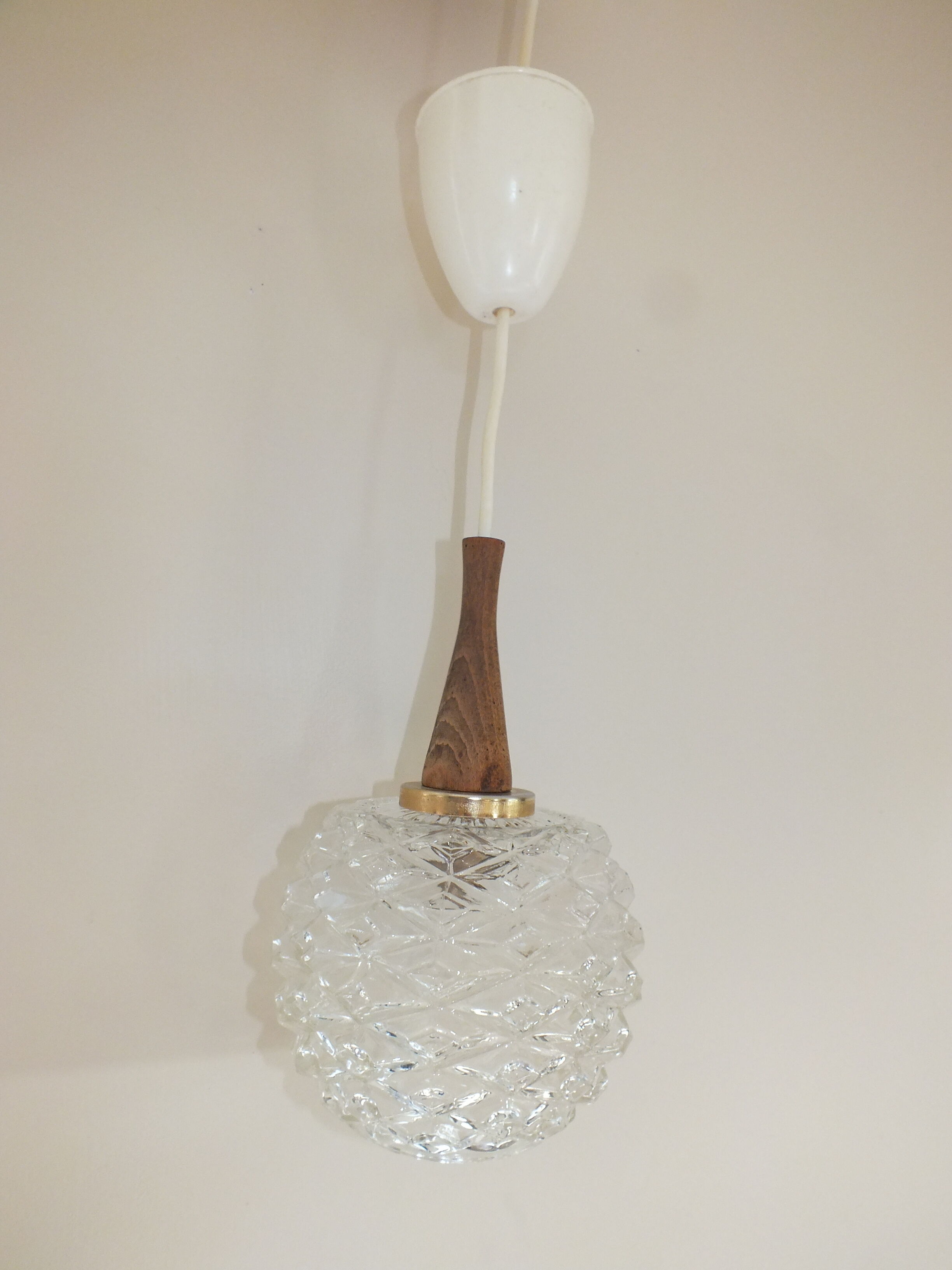 Vintage pendant lamp from the 60s Scandinavian style