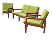 Illum Wikkelsø „Capella“ Set of 1 Armchair and 2 Sofas – Niels Eilersen – 1960s