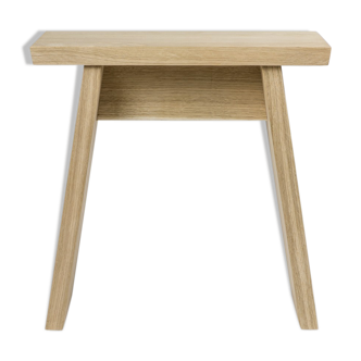 Japanese solid oak stool