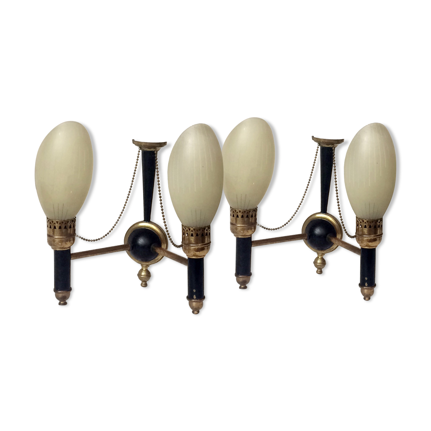 Pair of new executives 1940s