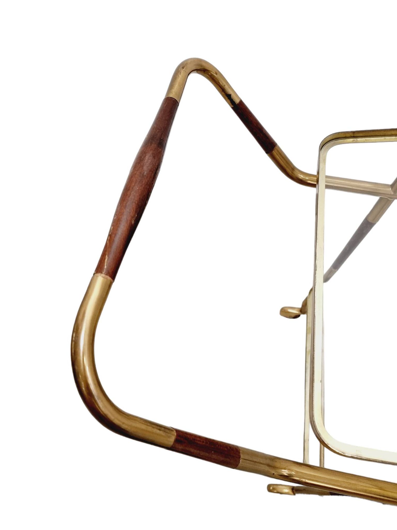 Hollywodd Regency / Neo-classical Serving or drinks trolley, Italy 1950s