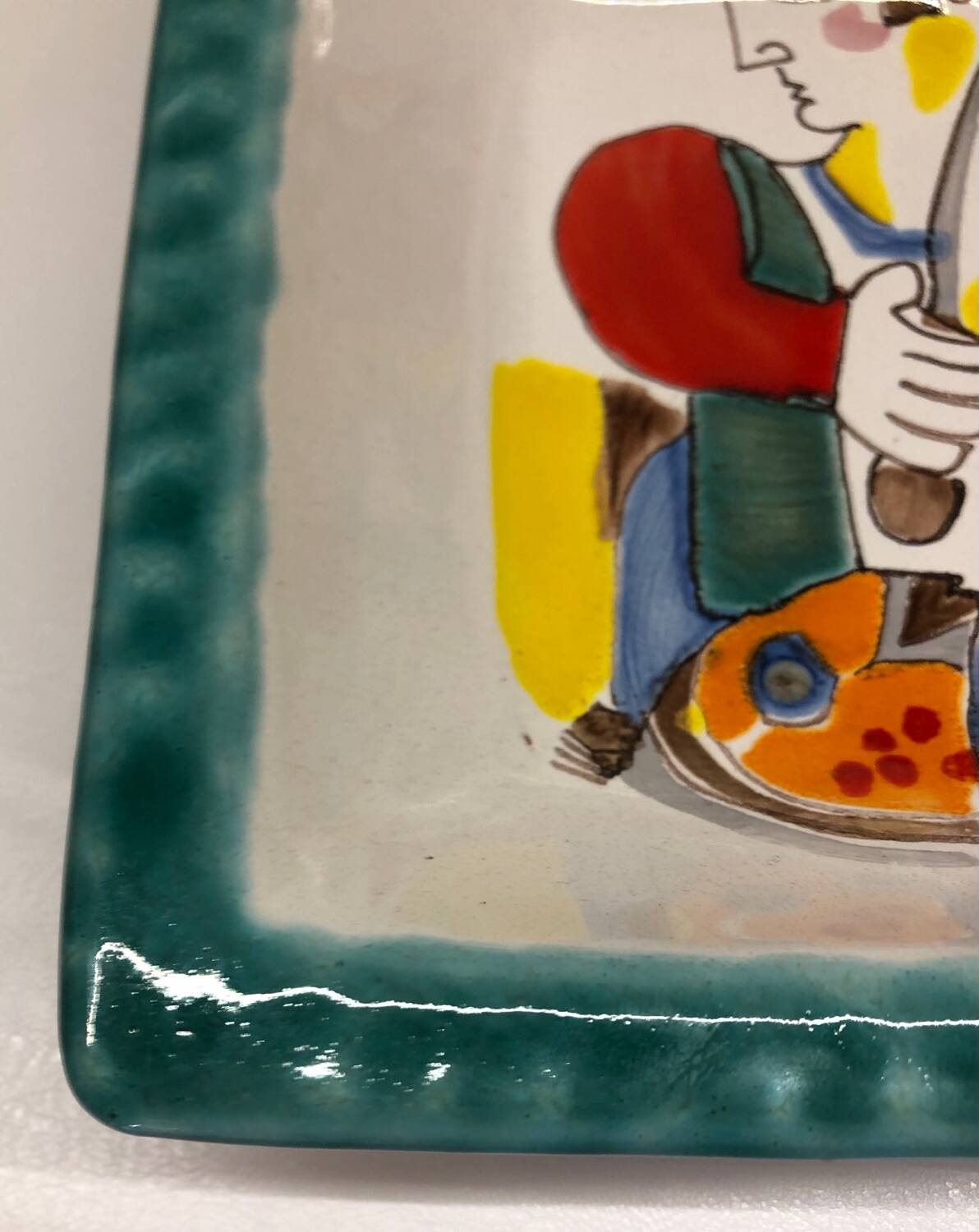 Italian ceramic dish by De Simone