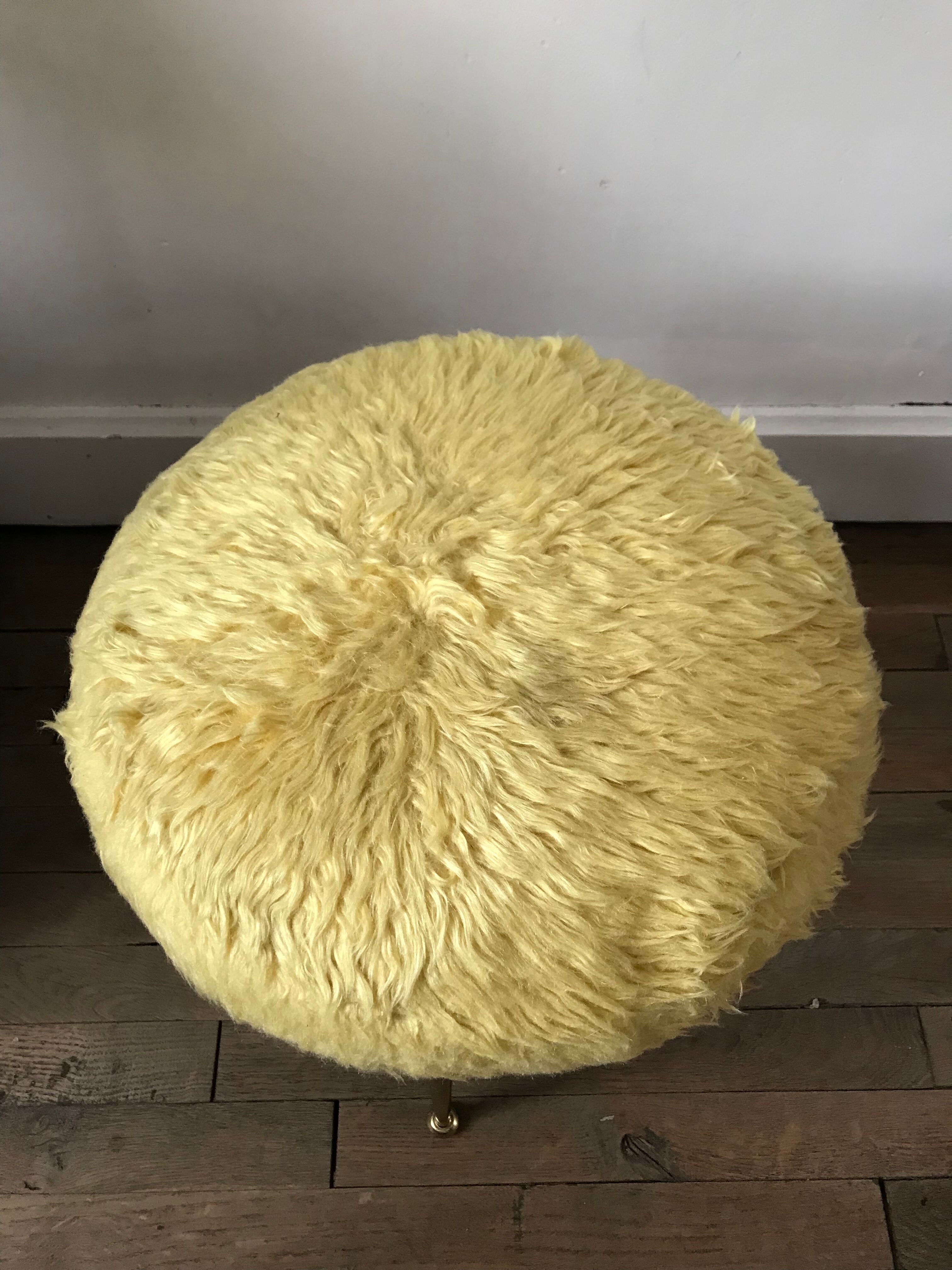 Ottoman yellow vintage