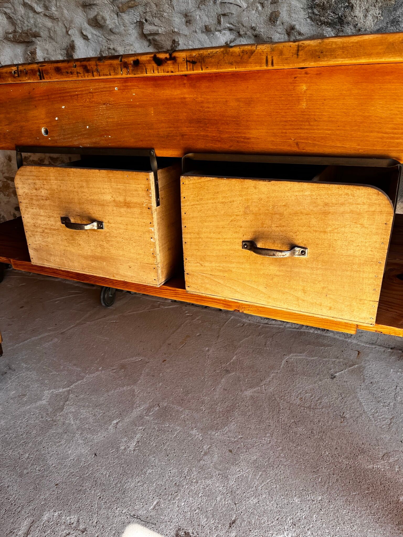 Workshop wooden box