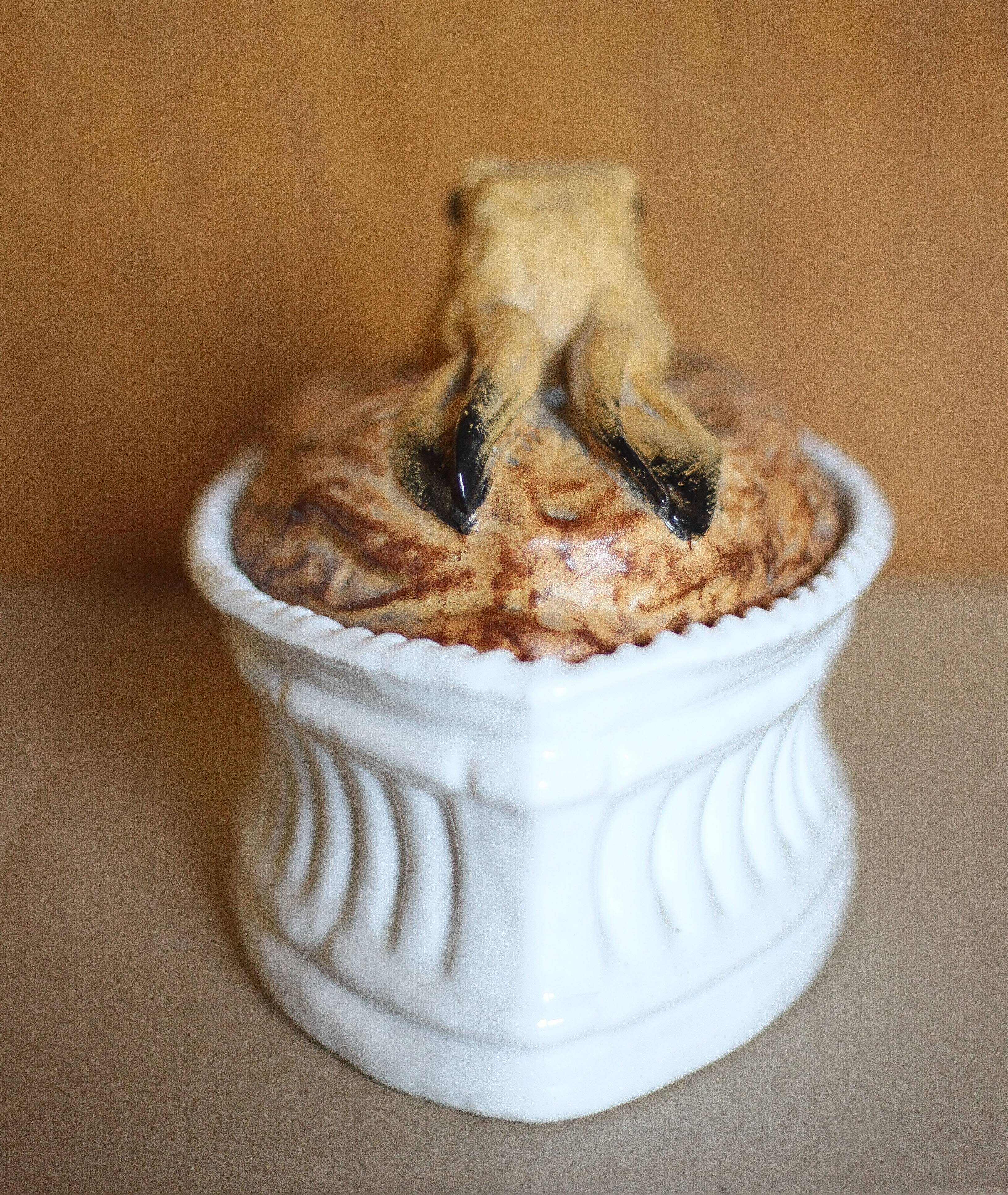 Pillivuyt terrine, serving dish, Pillivuyt porcelain, gratin dish