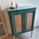 Wooden furniture on legs