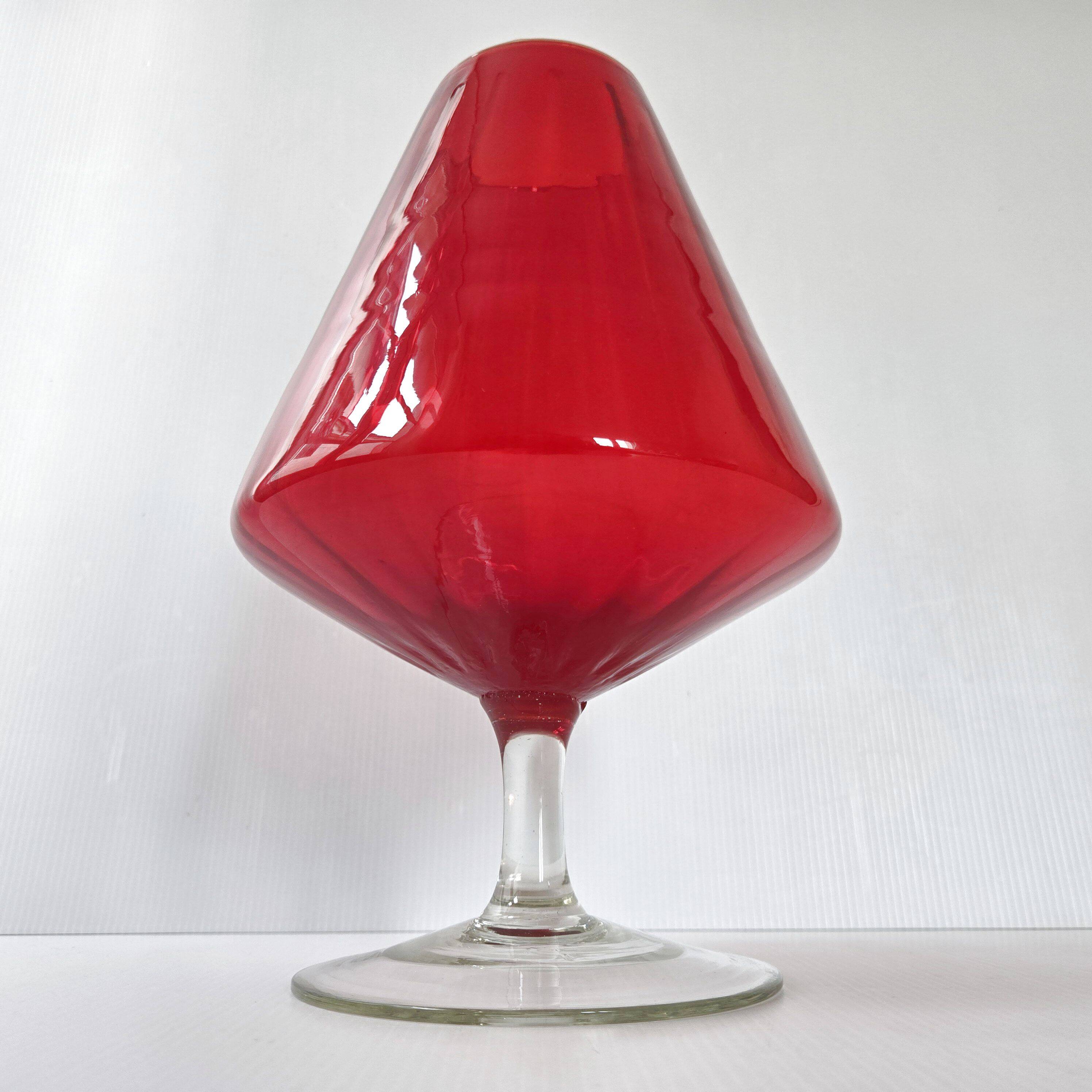 Vintage Empoli cup vase 1970