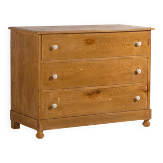 Ancienne commode à trois tiroirs (vers 1920) #49