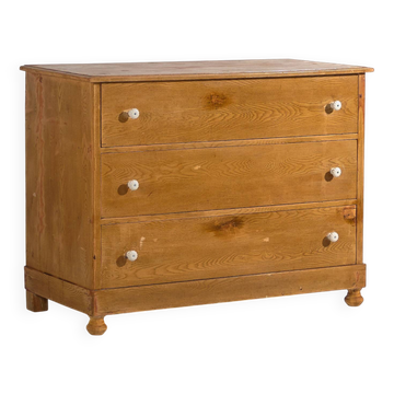 Ancienne commode à trois tiroirs (vers 1920) #49