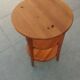 Guéridon en bois design scandinave