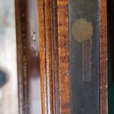 Louis Philippe period mahogany library and secretary cabinet