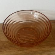 Sucrier en verre rose
