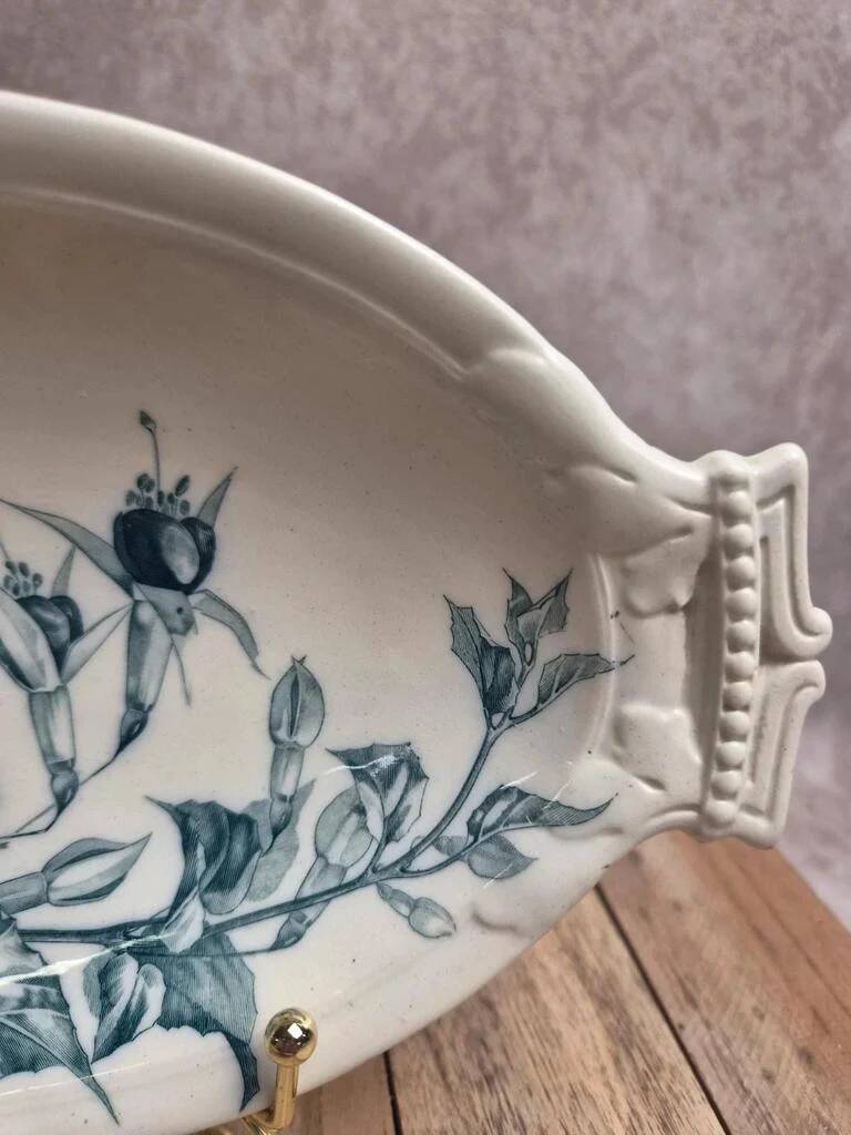 Old Ravier Sarreguemines Fuchsia model – U & Cie