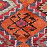 3x10 Vintage Persian Kilim Runner Rug, 97x299Cm
