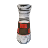 Vase Scheurich West Germany geometric shapes