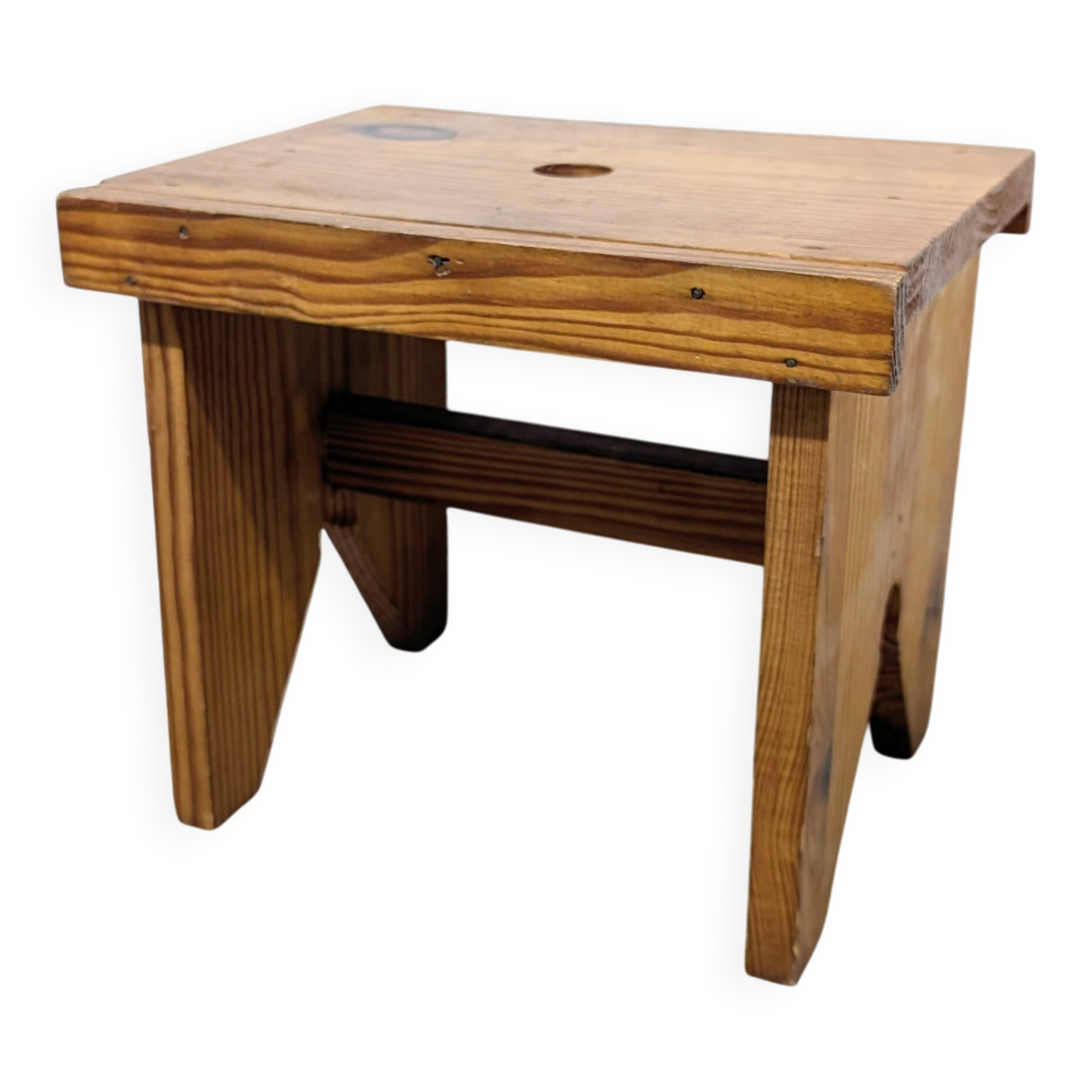 Small wooden stool / footrest