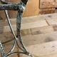 Old garden or bistro pedestal table