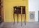 Table de chevet , table de nuit bois, meuble d'appoint, meuble ancien