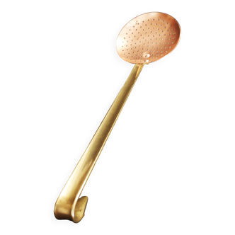 20th century copper and brass skimmer