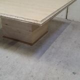 Table basse en travertin
