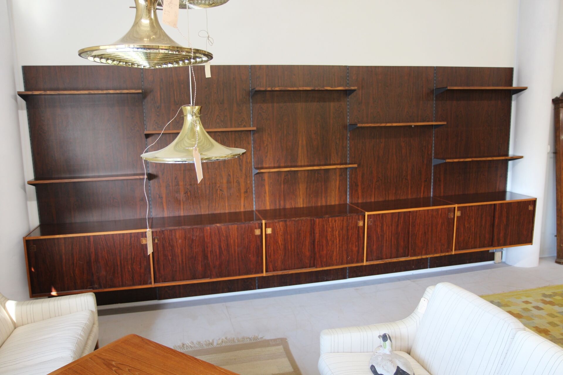 Bibliothèque "système" en palissandre, suède, 1960