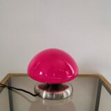 Pink mushroom lamp
