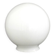 French Vintage White Opaque Glass Medium Replacement Glass Globe Shade 205